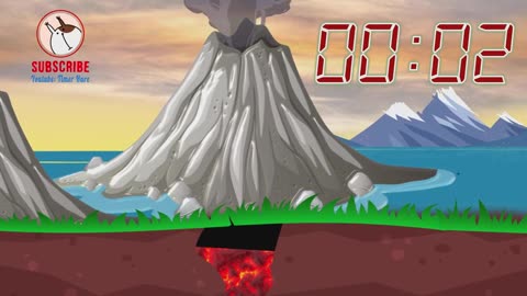 1 minute timer Volcano