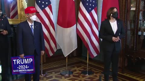 Japan Prime Minister needs a MAGA Rally soon.