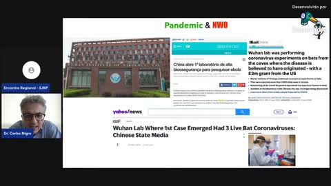 Dr Carlos Nigro resumo da pandemia agenda 2030 ONU Evento201 e o controle total