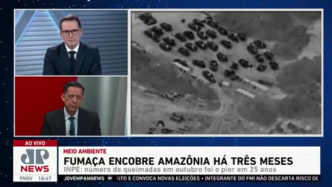 Fumaça encobre Amazônia há três meses