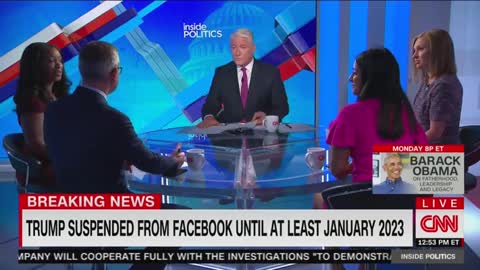 Even CNN Is Shocked About Trump's Facebook Ban