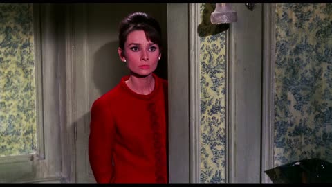 Audrey Hepburn Charade 1963 scene 2 remastered 4k