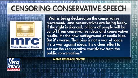 Report reveals censorship of conservative speech by tech giants