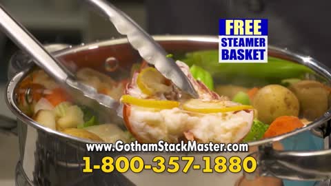 Amazin Stackable Gotham Pans Call 800-357-1880