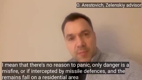 Zelensky advisor and ISIL admirer admits that Russia isn't targeting civilian targets