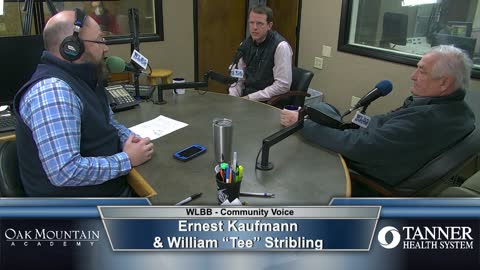 Community Voice 2/14/22 Guest: Ernest Kaufmann & William “Tee” Stribling