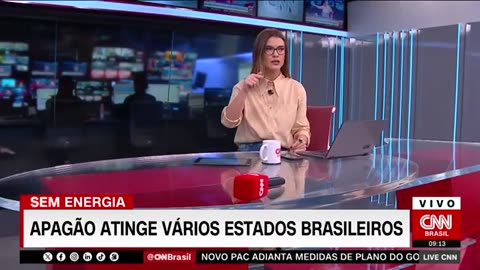 Apagão atinge vários estados brasileiros