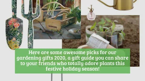 GARDENING GIFTS 2020: THE BEST GIFTS FOR PLANT LADIES