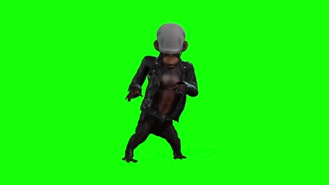 monkey,dance,3d,green screen,funny,animal,creative,cute,cartoon,sunglasses , video