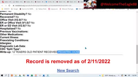 WOW! VAERS Breaks record with 421 Deleted Reports, While Publishing Record Low New Reports ~15K
