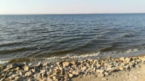 Old Ancient Boat At Qarun lake Beach