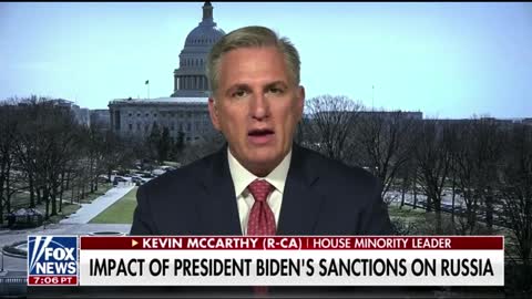 Kevin McCarthy: Ukraine President Zelenskyy Is a Modern-Day Winston Churchill