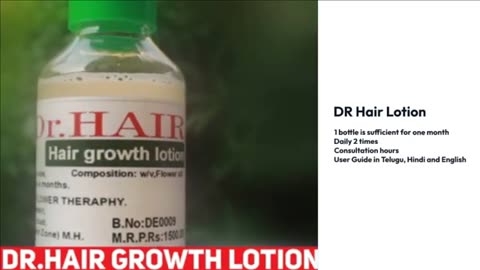 DR Hair Growth Lotion