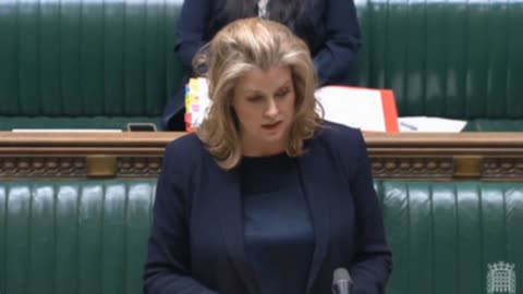 Andrew Bridgen calls out Penny Mordaunt on Crimes against humanity.