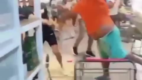 Dominican Republic Grocery Brawl