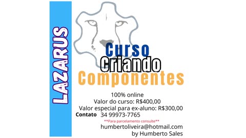 Curso criando componentes com lazarus