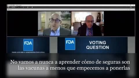 La FDA norteamericana reconoce que no tienen ni idea sobre la seguridad de las vacunas Covid