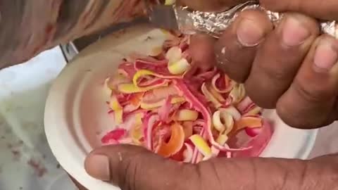 Fruit Ice cream | Indian Street Food 😋