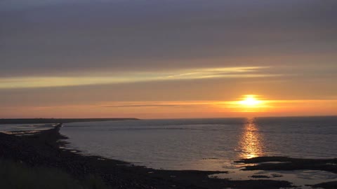 time lapse video sunrise the sea