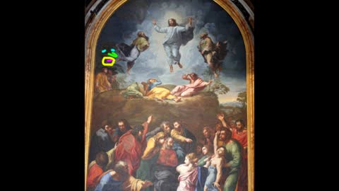 Jesus Truther Episode #60 See Christ's Omnipresent bearded face Altar of Transfiguration Vatican