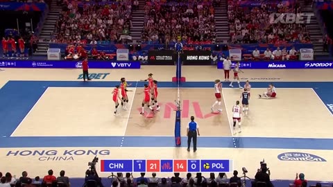 🇨🇳 CHN vs. 🇵🇱 POL - Highlights / Week 3 / Women's VNL 2024/Volleyball!