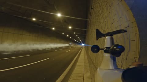 Flying A Plane Through Tunnels: World First