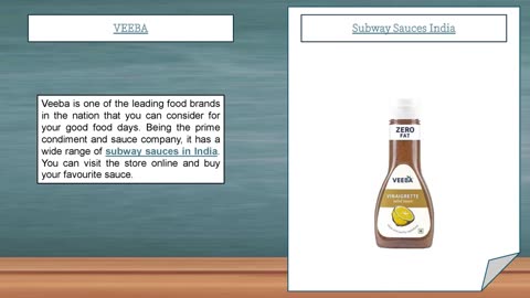 Subway Sauces India