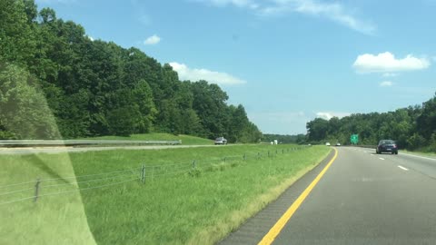 Highway Trooper Heads the Wrong Way