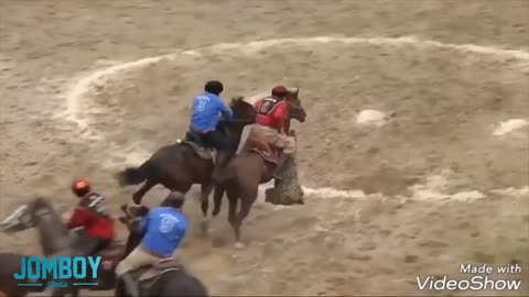 Buzkashi, Sport that uses dead goat as a ball.