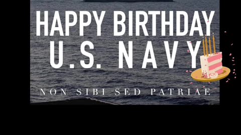 Happy 248th Birthday US Navy 🎂🥳