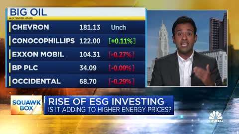 Vivek Ramaswamy calls out ESG woke hypocrisy