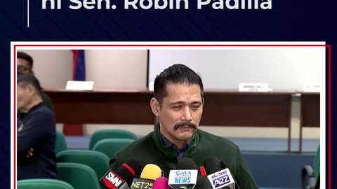 Citizens Military Training, inilunsad sda Senado ni Sen. Robin Padilla