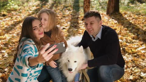 Dog Poses for Selfie - Dog Loves To Take Selfies With Owner