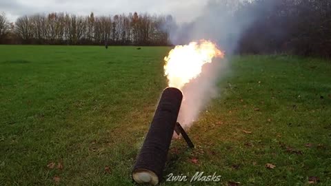 Shooting_Experiment_-_Homemade_CANNON_From_Matches