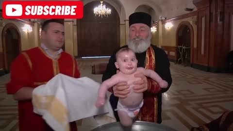 This baptism in Georgia is enough to make your head spin