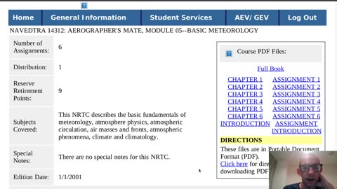 Summary of NAVEDTRA 14312 - Aerographer's Mate, Module 05--Basic Meteorology