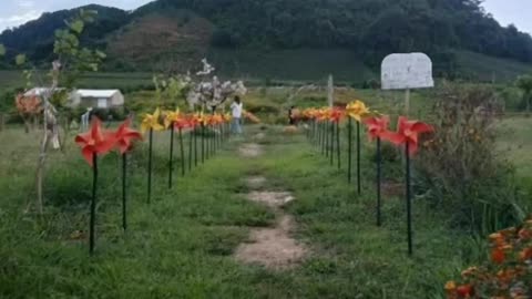 Eco-tourism area at Pieng Chin Son La Vietnam