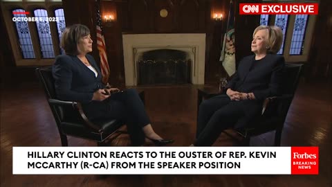 Hillary Clinton Asked Point Blank- Should Democrats Have Voted To Keep McCarthy In Speaker Position-