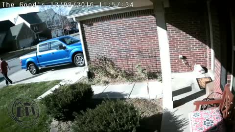 Porch Pirates caught in the act on Ring camera.