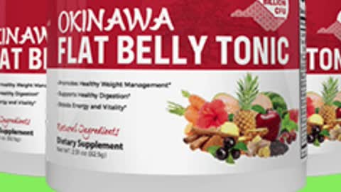 The Okinawa Flat Belly Tonic is a new one of a kind weight loss “tonic”