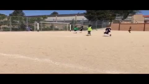 Cristiano Ronaldo Junior marca grande golo