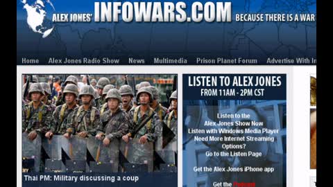 ALEX JONES SHOW FULL EPISODE FEB 01 2011 TUESDAY ARCHIVE