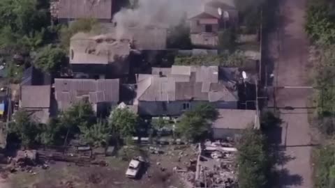 Assault on a stronghold of Ukrainian militants in one of the settlements of the LPR