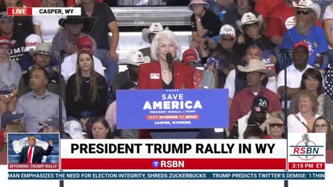 Gold Star Mother Gina Peters Speaks at Trump Rally in WYOMING (May 28)