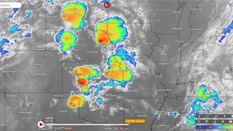 This Morning's Man-Made Electrical Storms, Toxic Chemtrail Weather Report!, from The Real Fisherman!