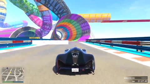 Ultimate mega ramps of GTA 5 gameplay by professor.