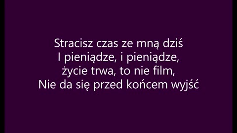 Środa Czwartek Video (tekst)