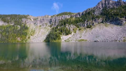 Mount Rainier National Park - Nature Relax Video, Summer Scenery