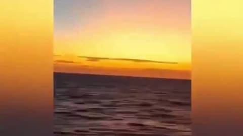 UFO's in middle of Ocean