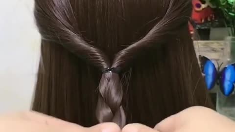 Hair Style For Girls At Home